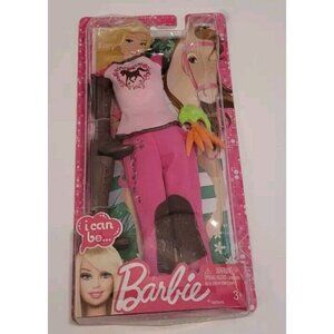 Barbie I Can Be A Horse Trainer Outfit Set In Original Package Pink Outfit Boots